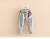 Rainbow Pants Trousers Drawstring