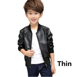Boys Winter leather jacket