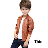 Boys Winter leather jacket