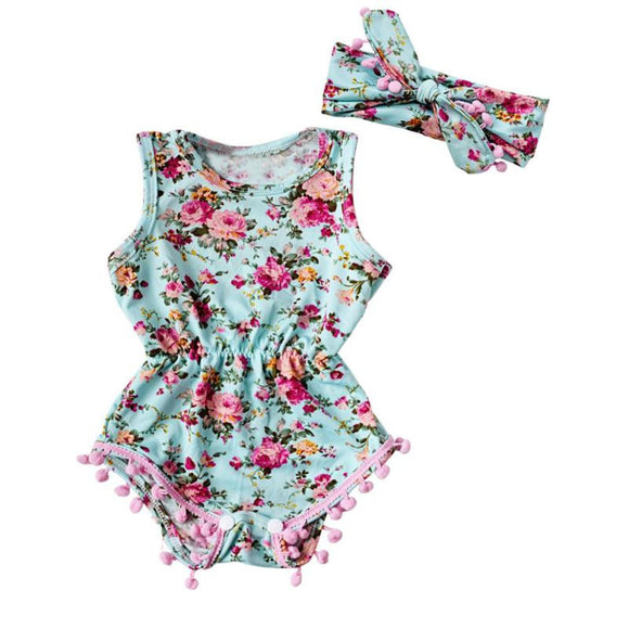 Floral Romper Jumpsuit baby