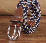 Brand Knitted Canvas Belt