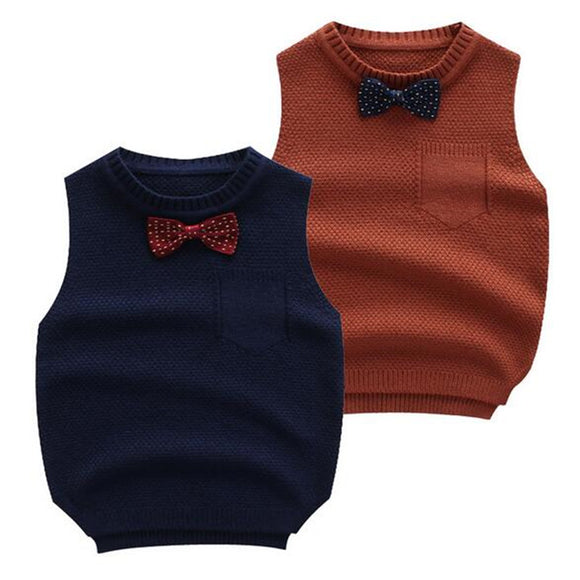 Boys Sweater with Bowtie