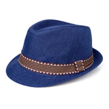 Hat Children Jazz Straw Cap