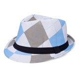 Hat Children Jazz Straw Cap