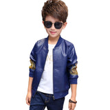 Boys Winter leather jacket