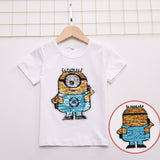 Changing boys T-shirts
