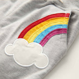 Rainbow Pants Trousers Drawstring