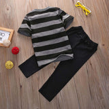 Tops+Long Pants 2pcs Set