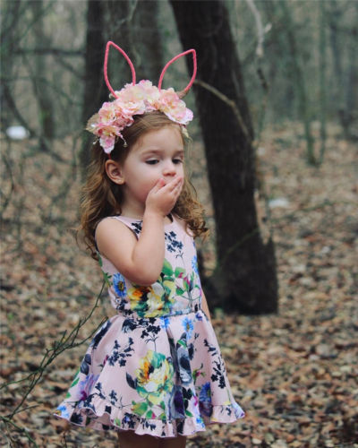 Floral Sleeveless Dresses