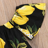 Lemon Top + Short Set