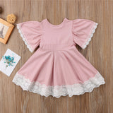 Lace Cotton Dress
